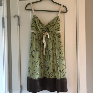 BCBG MaxAzria 100% Silk Empire Waist Dress